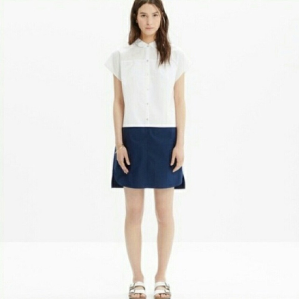 Madewell Color Block Dress